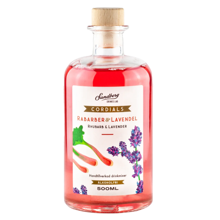 Cordial Rabarber Lavendel 50 cl