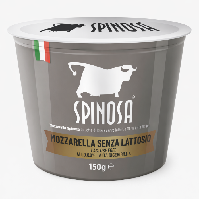 Buffel Mozzarella Laktosfri 150g ( Spinosa - 1,2 Kg/krt)