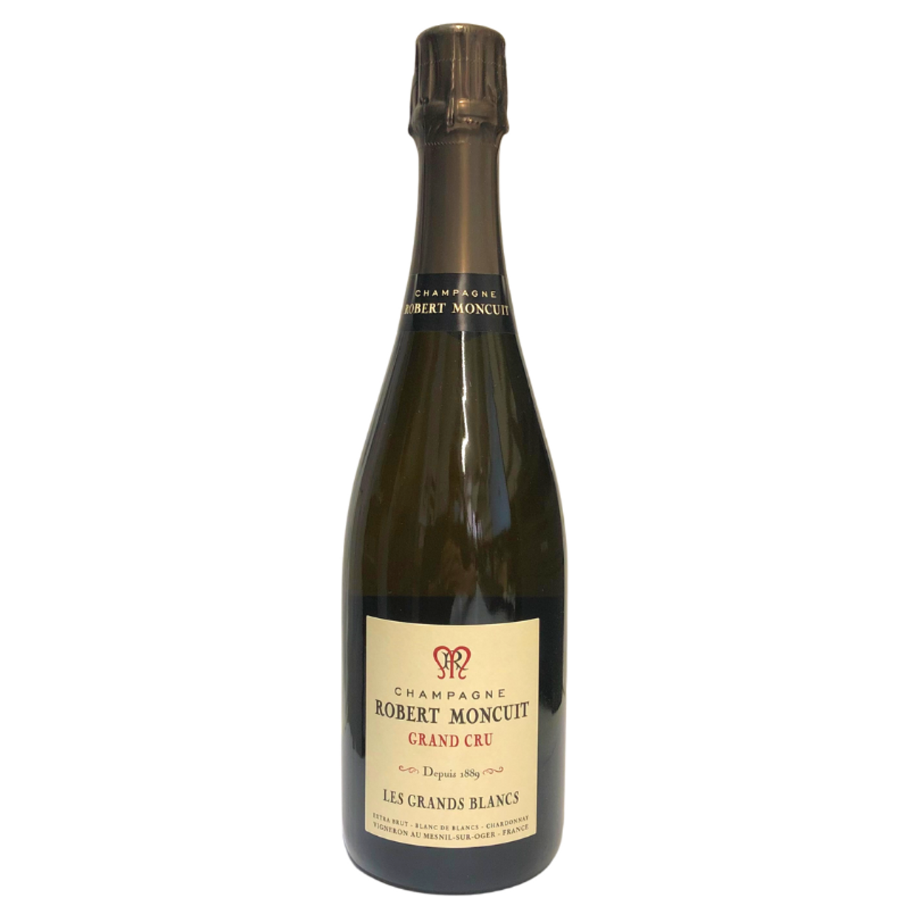 Robert Moncuit Les Grands Blancs Extra Brut Grand Cru Blanc de Blanc NV