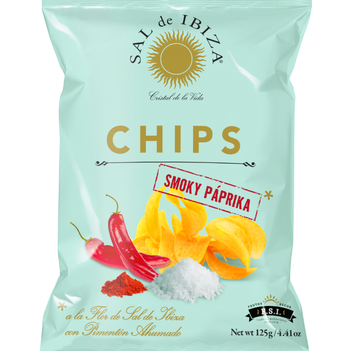 CHIPS SMOKED PAPRIKA 125G