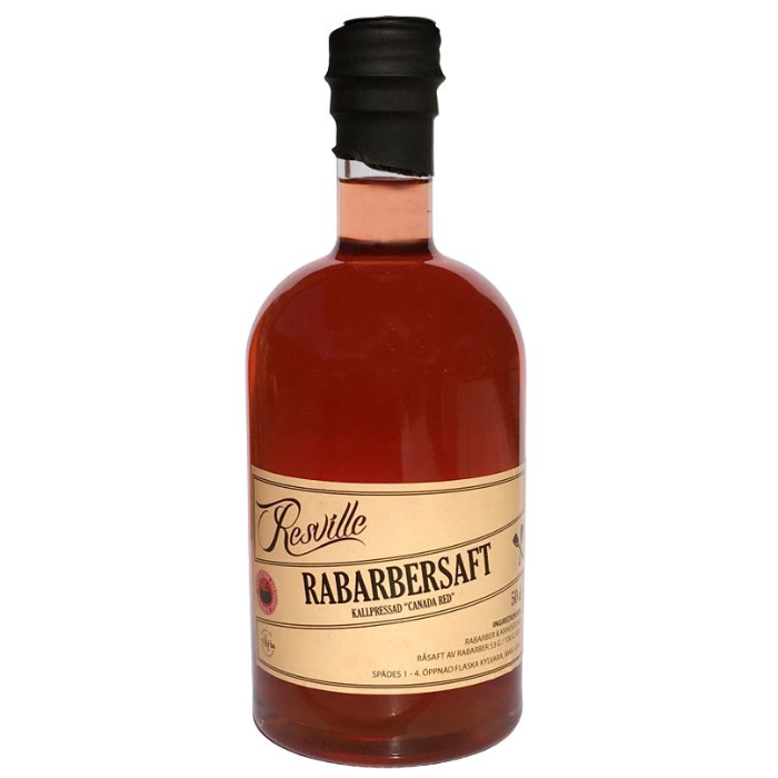 Kallpressad Rabarbersaft - Canada Red