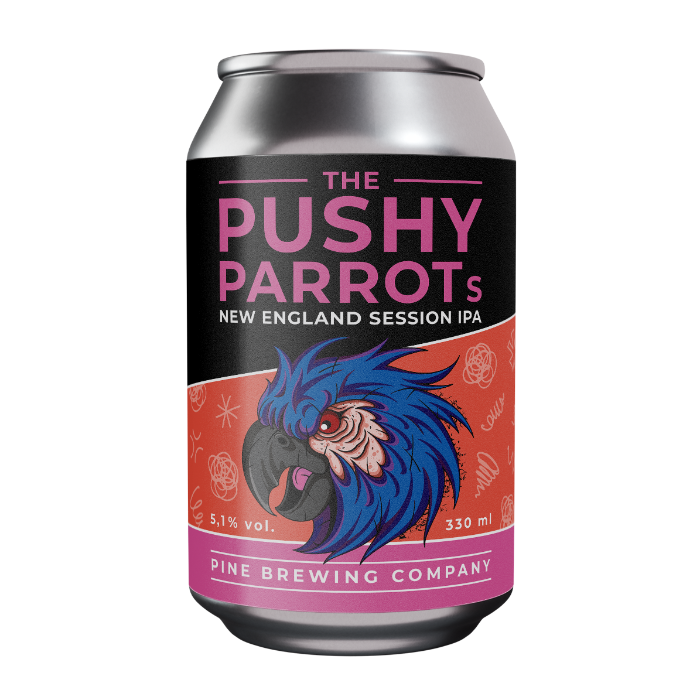 The Pushy Parrots Session NEIPA (Burk 330 ml)