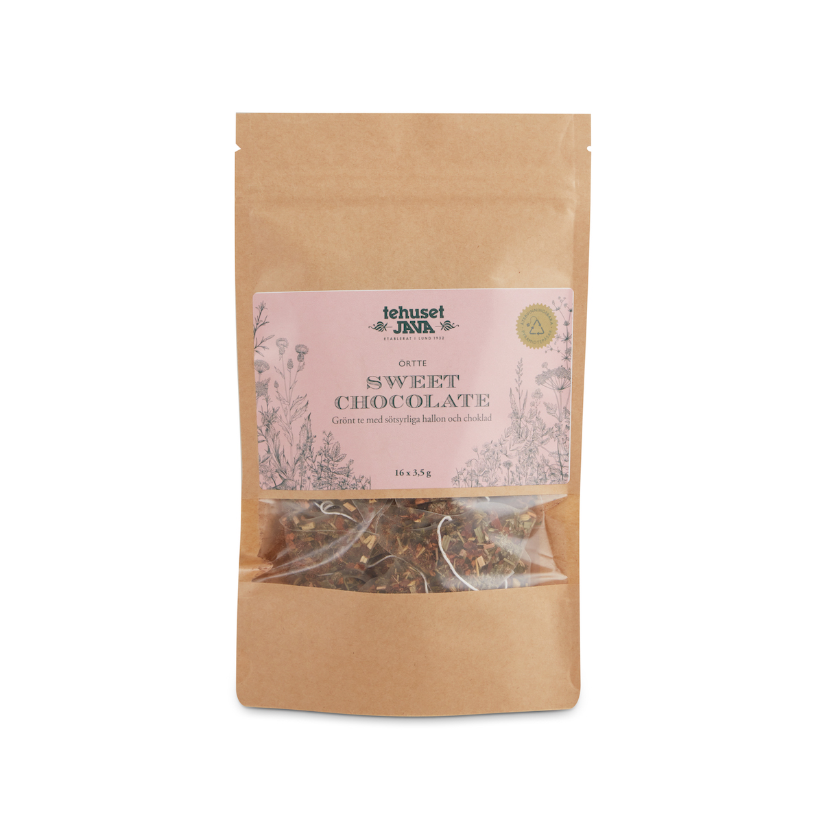 Hälsote Sweet Chocolate 16 Tepåsar