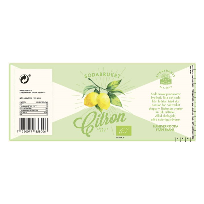Sodabruket Citron