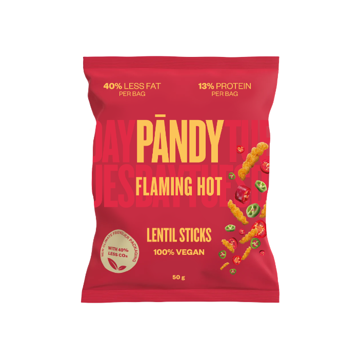 Flaming Hot Lentil Chips
