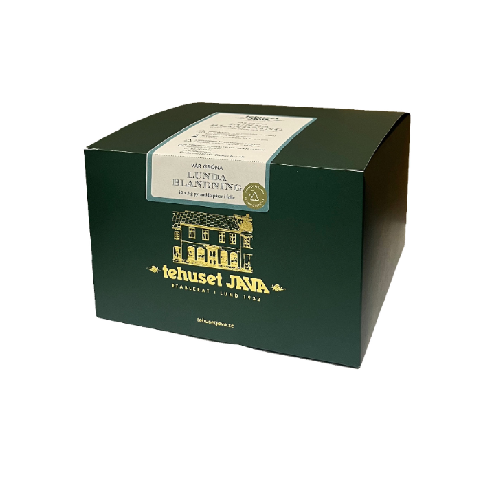 Grön Lundablandning 40-pack tepåsar i folie