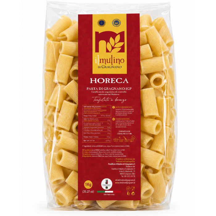 Rigatoni Chef Line ( Mulino di Gragnano - 8x1kg )