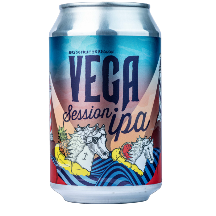 Vega Bryggeri Session IPA 3,5% 33 cl burk