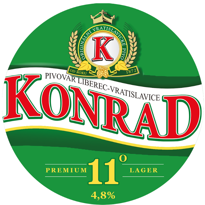 Konrad 11° Premium Lager 4,8% 30 l stålfat (A)