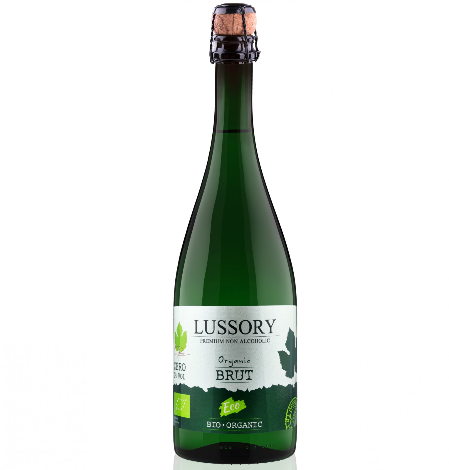 LUSSORY ORGANIC NON ALCOHOL SPARKLING WINE EKO