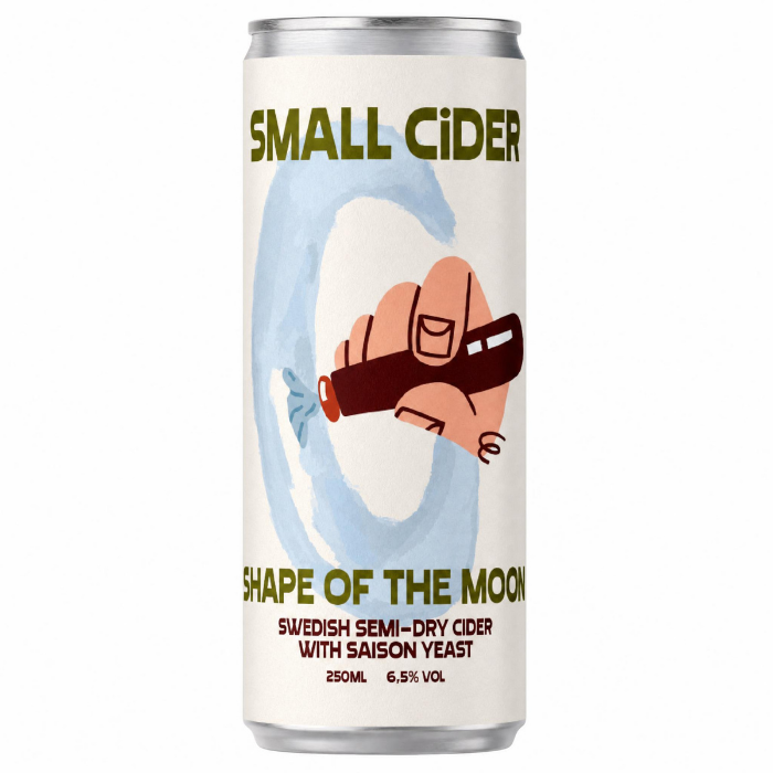 Shape of the Moon. Cider with Saison yeast. 6.5%