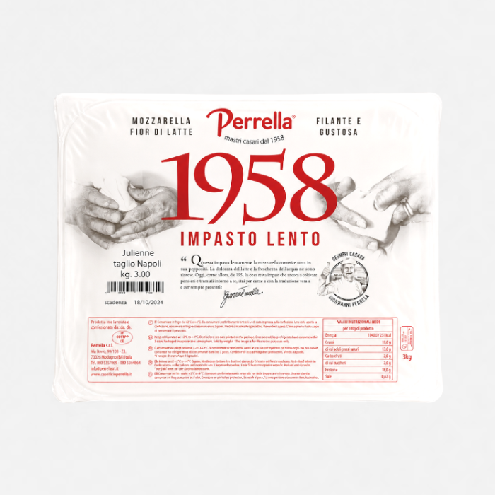Fiordilatte Julienne/Taglio Napoli (Perrella - 3kg)