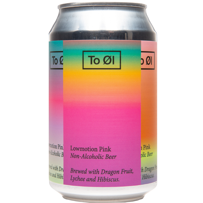 To Øl -Lowmotion Pink 0,3% 33 cl burk