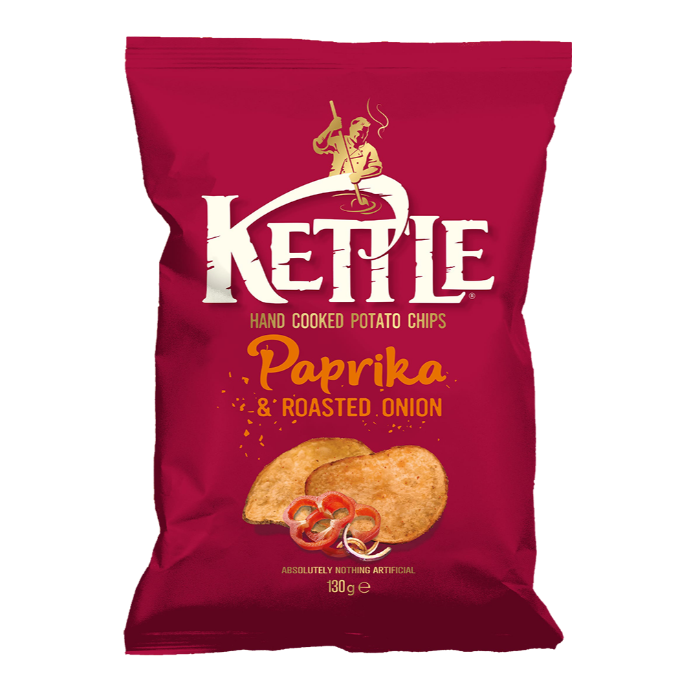Kettle Paprika & Roasted Onion 130 g