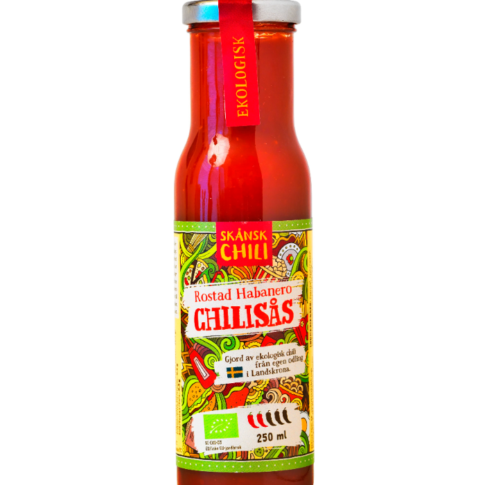Rostad Habanero Chilisås EKO 250 ml