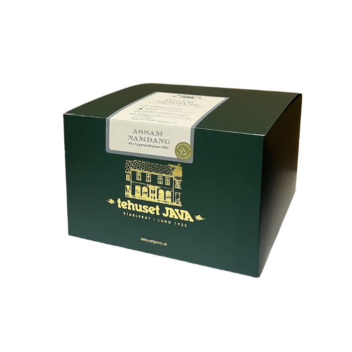 Assam Namdang 40-pack tepåsar i folie