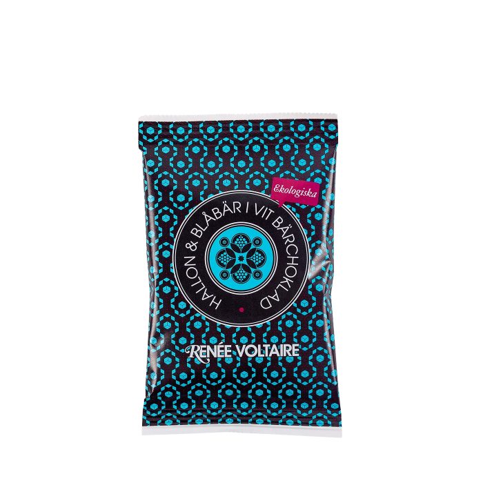 Renée Voltaire Hallon & Blåbär i Vit Bärchoklad 45g (10) EKO