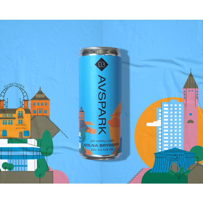 Avspark - CAN - Dry hopped lager