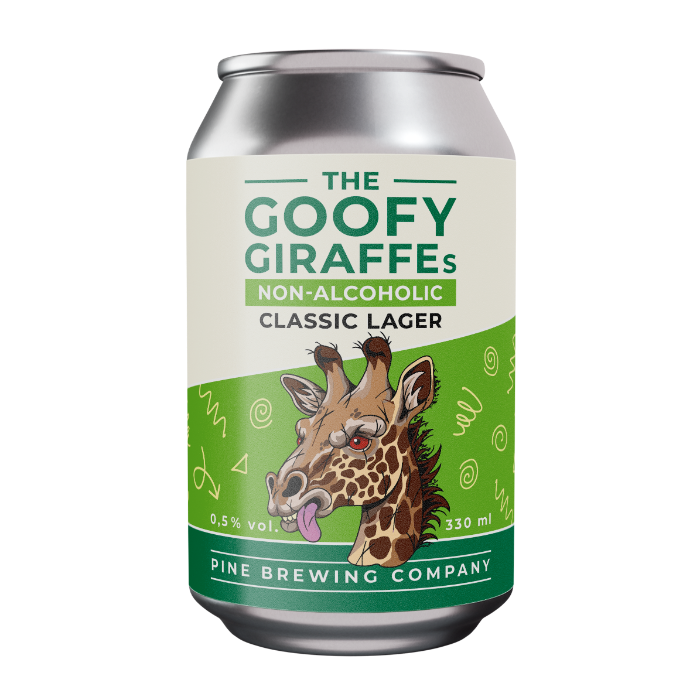 The Goofy Giraffe´s Non alcoholic lager