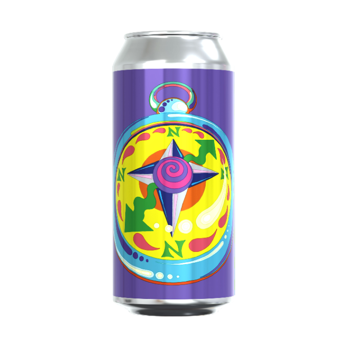 Omnipollo x DONZOKO, True North, Helles Lager 5.2% (Burk 440ml)