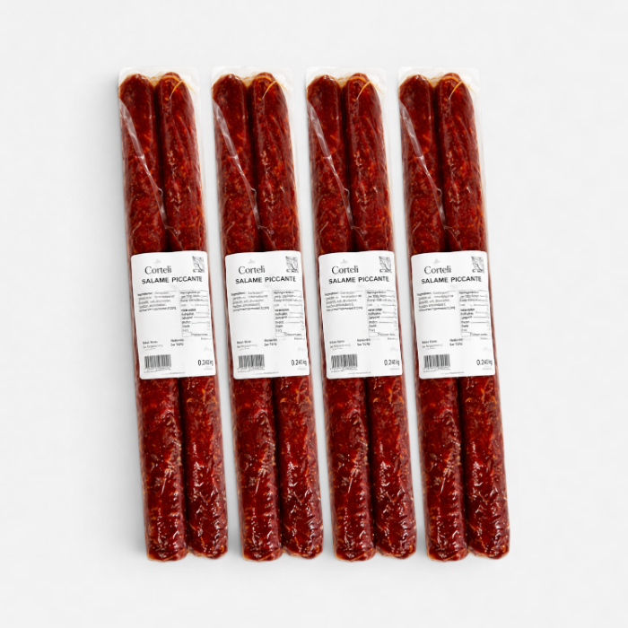Salamino pepperoni CHIAPELLA (Chiapella - 2x500 g) ca 16kg/krt