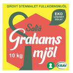Grahamsmjöl grovt (Saltå Kvarn - 10 kg)