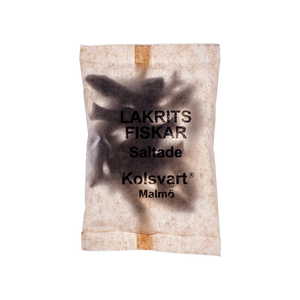 Kolsvart Lakrits Salta Fiskar