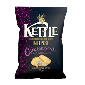 Kettle Intense Camembert & Oak Smoked Garlic 100 g