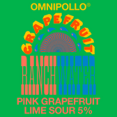 Omnipollo - Pink Grapefruit Lime Sour Beer Ranch Water 5% 20L