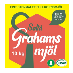 Grahamsmjöl fint (Saltå Kvarn - 10 kg)