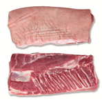 Sidfläsk benfritt med svål