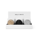 Kelly White Display Glitterdosa