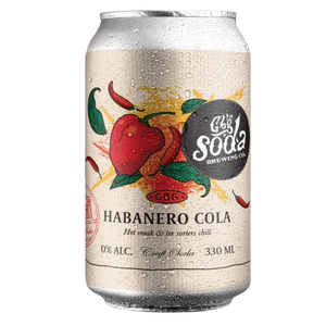 GBG Soda Habanero Cola 33 cl burk