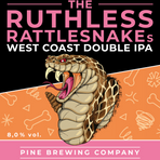 The Ruthless Rattlesnake's West Coast DIPA (Fat 20L)