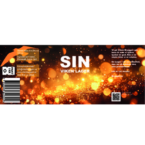 SIN, Viken Lager  4.6 % 30 L Fat  S-koppling