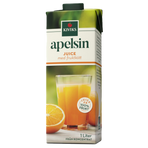 Apelsinjuice med fruktkött tetra 1L x 10st