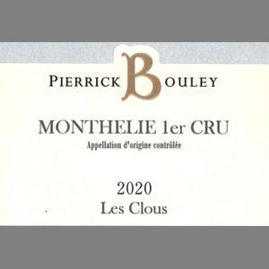 Monthelie 1er cru "Les Clous"