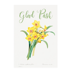 Tevykort Glad Påsk Påskliljor