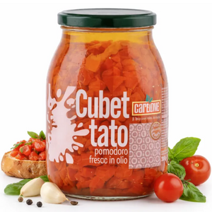 Tomater tärnad, för Bruschetta, 950g