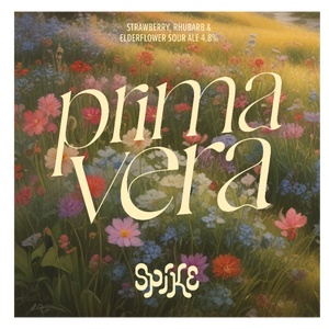 Spike - Primavera 4,8%, Strawberry/Rhubarb/Elderflower Sour 20L