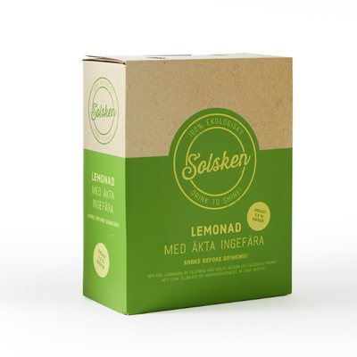 Ingefära/citron Lemonad Bag-in-box