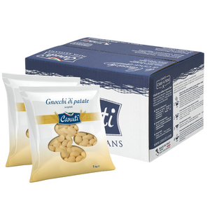 Fryst Gnocchi di Patate (Canuti - 1kg, 10kg/box)