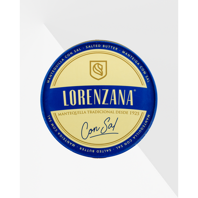 Lorenzana Mantequilla smör med salt 250g0