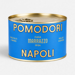 Napoli skalade tomater/pelati (Marrazzo, 6x 450 gr burk)