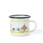 Emaljmugg Swedish Fika