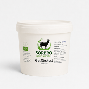 Sörbro 1003 Getfärskost Naturel, Eko ( 2,2 kg)