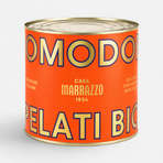 Skalade Tomater/Pelati Bio. Marazzo  6x 2.5kg