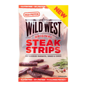 Wild West Beef Jerky Steak Strips 25 g