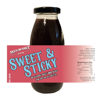 Sweet & Sticky 250 ml Glas