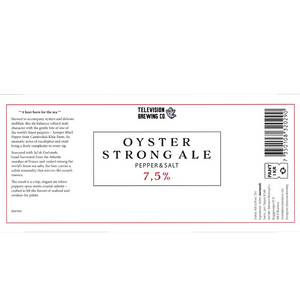 Oyster Strong Ale 7.5% Burk 33cl